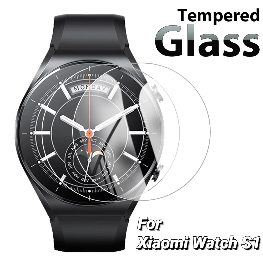 

Smartwatch Tempered Glass Screen Protector For Xiaomi Watch S1 Anti-scratch Protective film For Mi Watch S1 Accessories