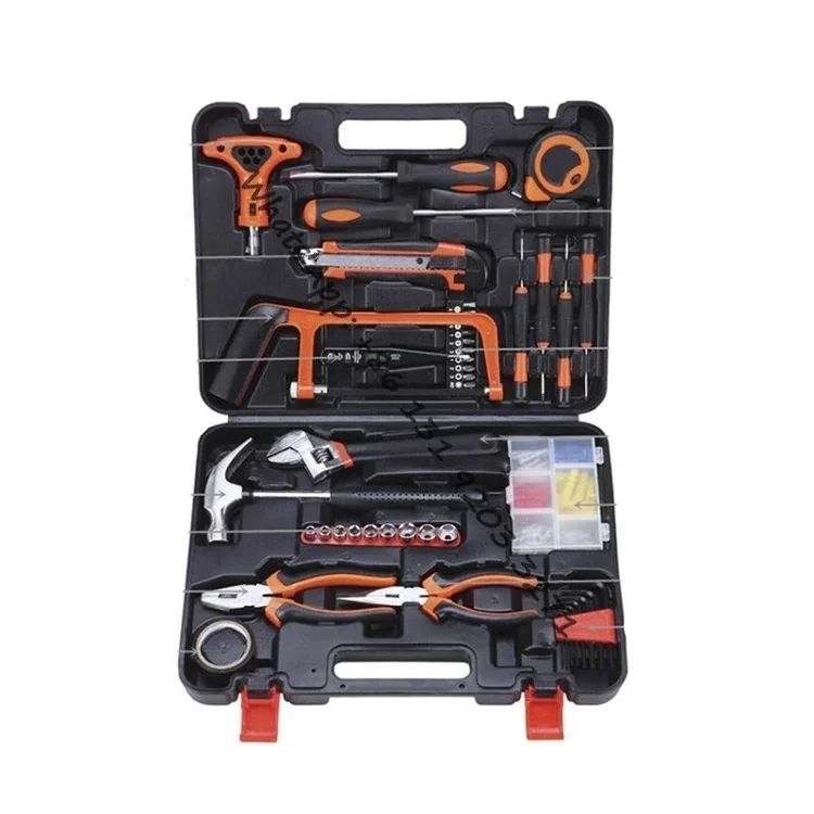 Набор ручных инструментов общего назначения из 82-х предметов с прочным ящиком