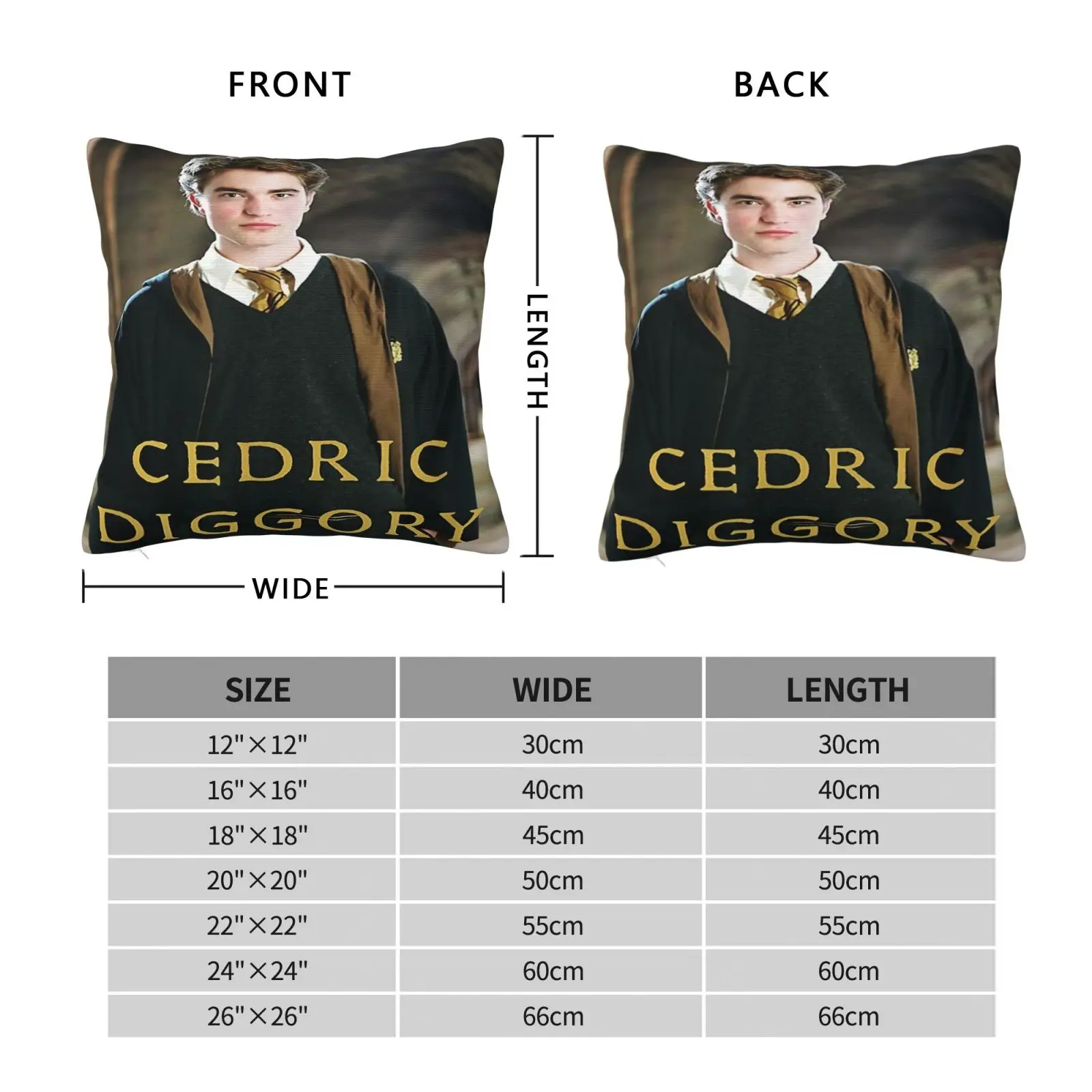 Постер Cedric Diggory наволочка для подушки черная версия современные Декор дома |