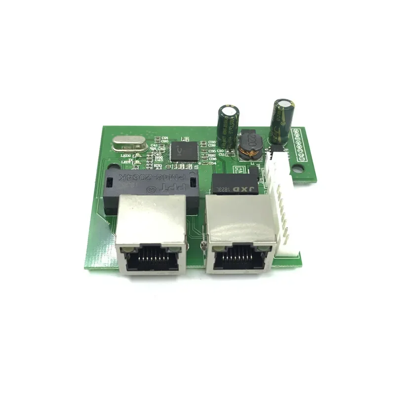 OEM заводская прямая мини-быстрая 10/100 Мбит/с 2-портовая Ethernet сетевая плата