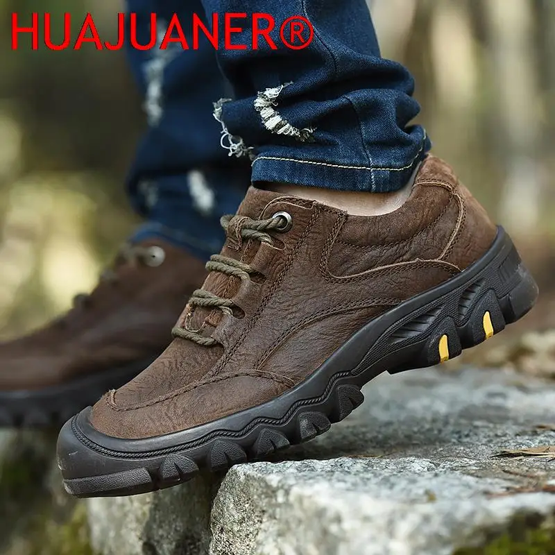 

Кроссовки мужские из натуральной кожи, дышащие, на шнуровке, Повседневная модная Уличная обувь, Роскошные, весна-осень