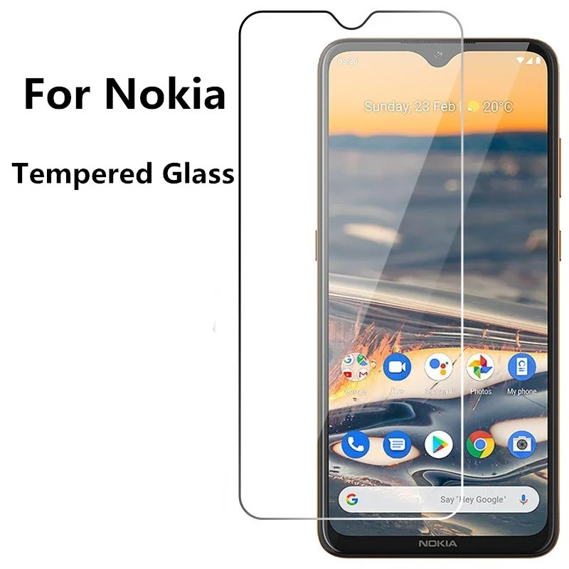 

High Definition Tempered Glass For Nokia 8.1 8.3 4.2 7.2 3.2 6.2 5.3 G11 G50 X6 2018 C21 Plus 3.1 Plus 5.1 Plus Screen Protector