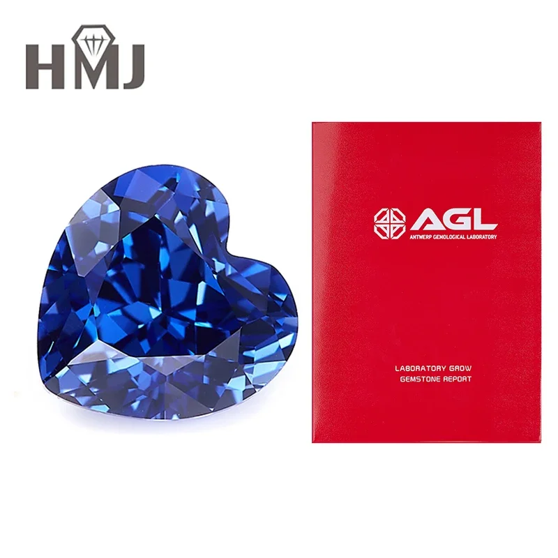 Высочайшее качество 100% настоящий королевский синий лабораторный сапфир