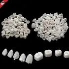 100 шт.лот зубные виниры, ультратонкая отбеливающая смола, моляр, передняя Временная Корона, фарфоровый Стоматологический материал, уход за полостью рта