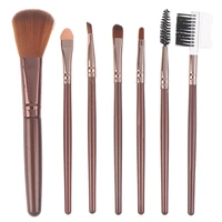 7pcs pro makeup brush sets eyeshadow cosmetic tools eye face beauty brushes