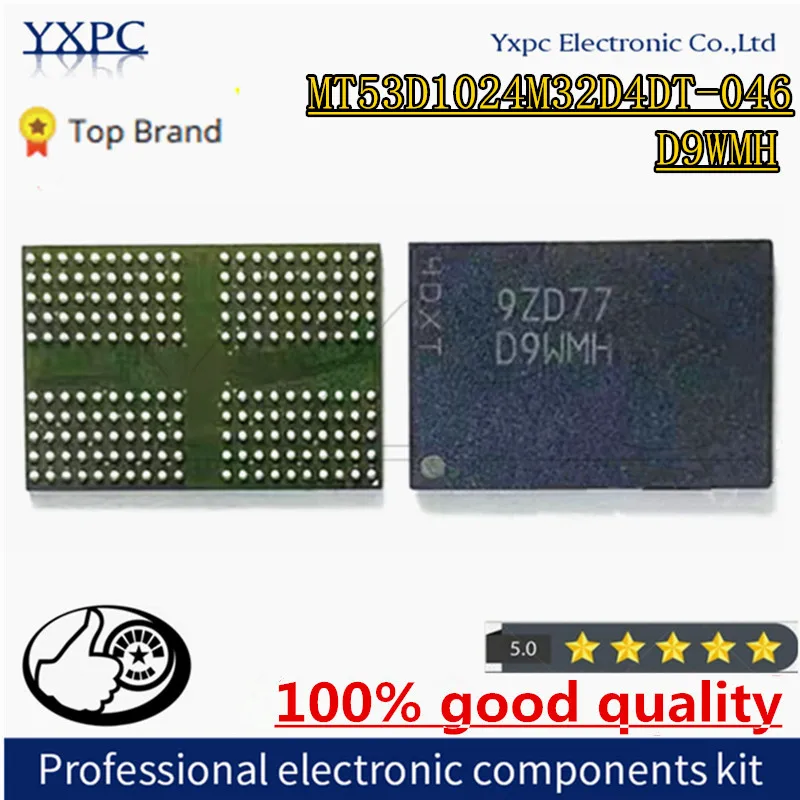 

D9WMH MT53D1024M32D4DT-046 AAT:D LPDDR4 32GB BGA200 32G Flash Memory IC Chipset With Balls