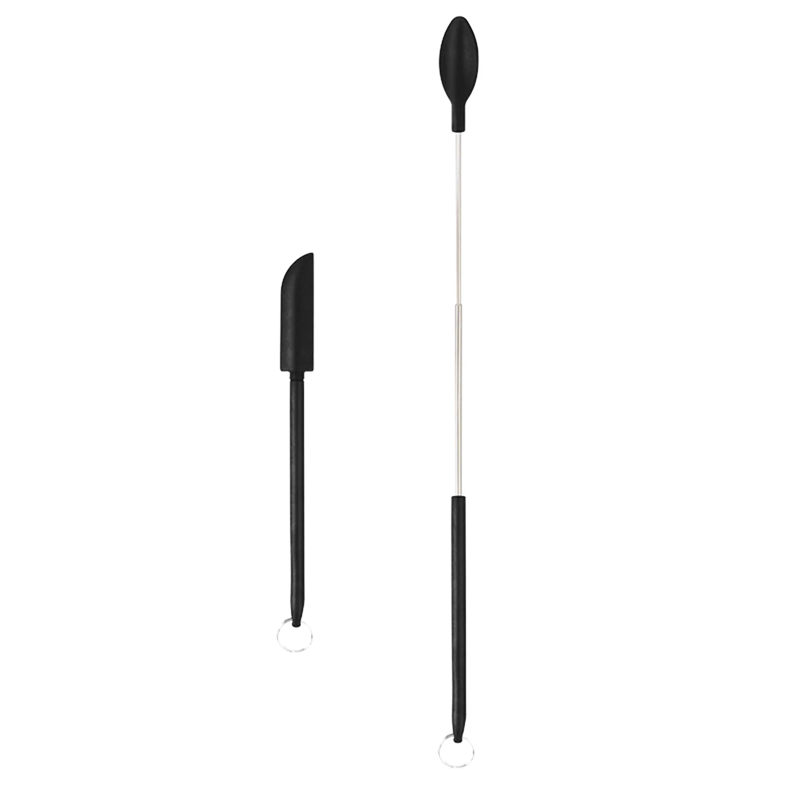 

Маленькая силиконовая лопатка 2 шт. Телескопический шпатель для макияжа с подвесным крючком антипригарный крошечный силиконовый Шпатель Н...