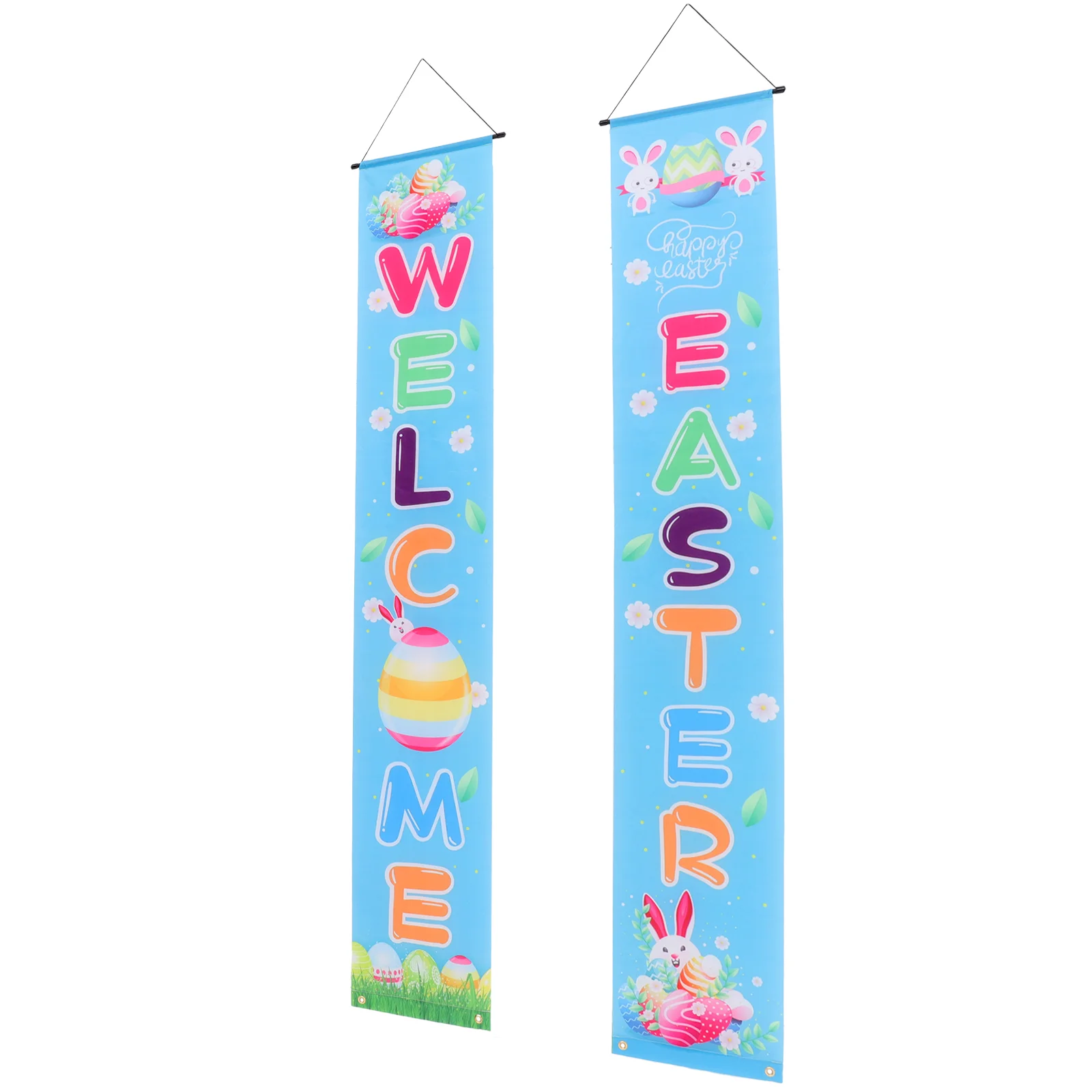 

Festival Door Sign Party Ornament Outdoor Decor Festival Door Decorations Flag Banner Easter Couplets Menlian Home Porch Couplet