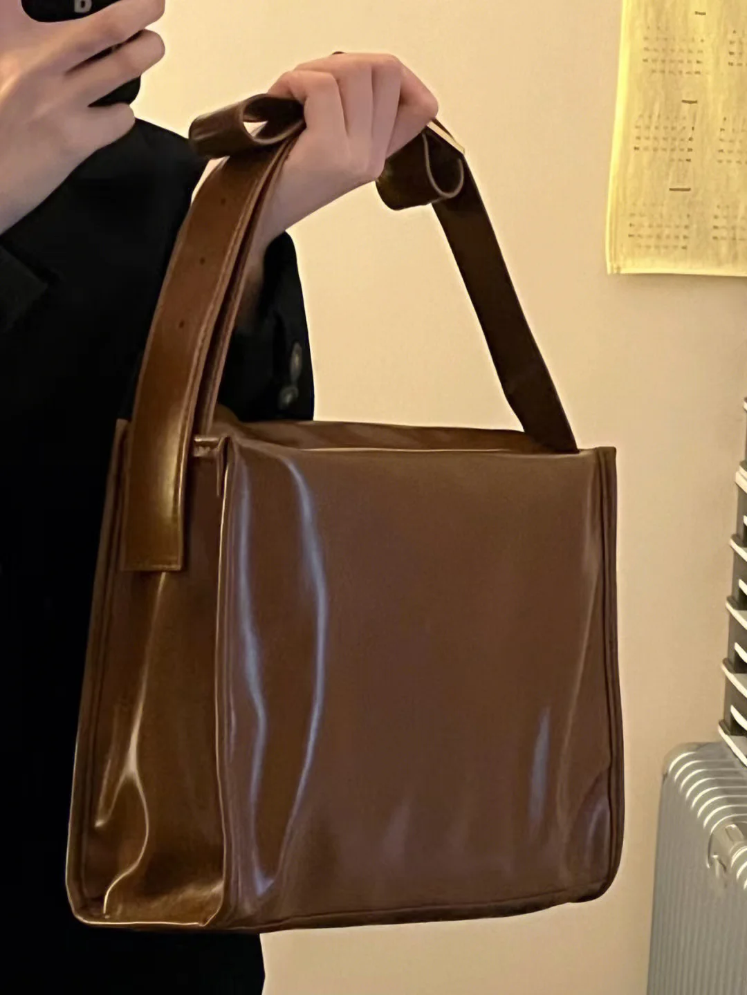 

Модная простая вместительная сумка-тоут в стиле ретро, школьный портфель для студентов, дорожная сумка на плечо, Сумка кросс-боди, 2023