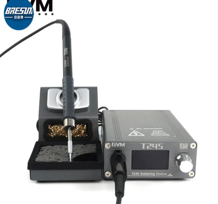 

SUNSHINE GVM T245 130W Soldering Station Warming Automatic Sleep for Mobile Phone Repair Constant Temperature Soldering Station