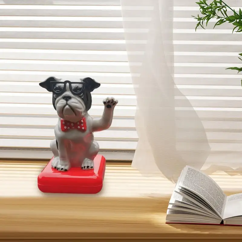 Танцовщица Bobblehead для автомобиля милая собака танцующая игрушка декор приборной