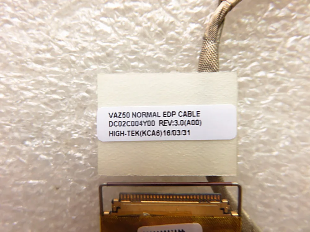 Новый для Dell Latitude E7240 LVDS ЖК-кабель VAZ50 EDP CABLE DC02C004Y00 CN-0JTJY5 0JTJY5 JTJY5