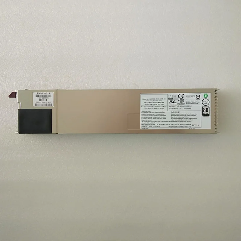 PWS-920P-1R 920 Вт оригинальный для Supermicro Dawning I840-G25 Abelcom резервный модуль питания