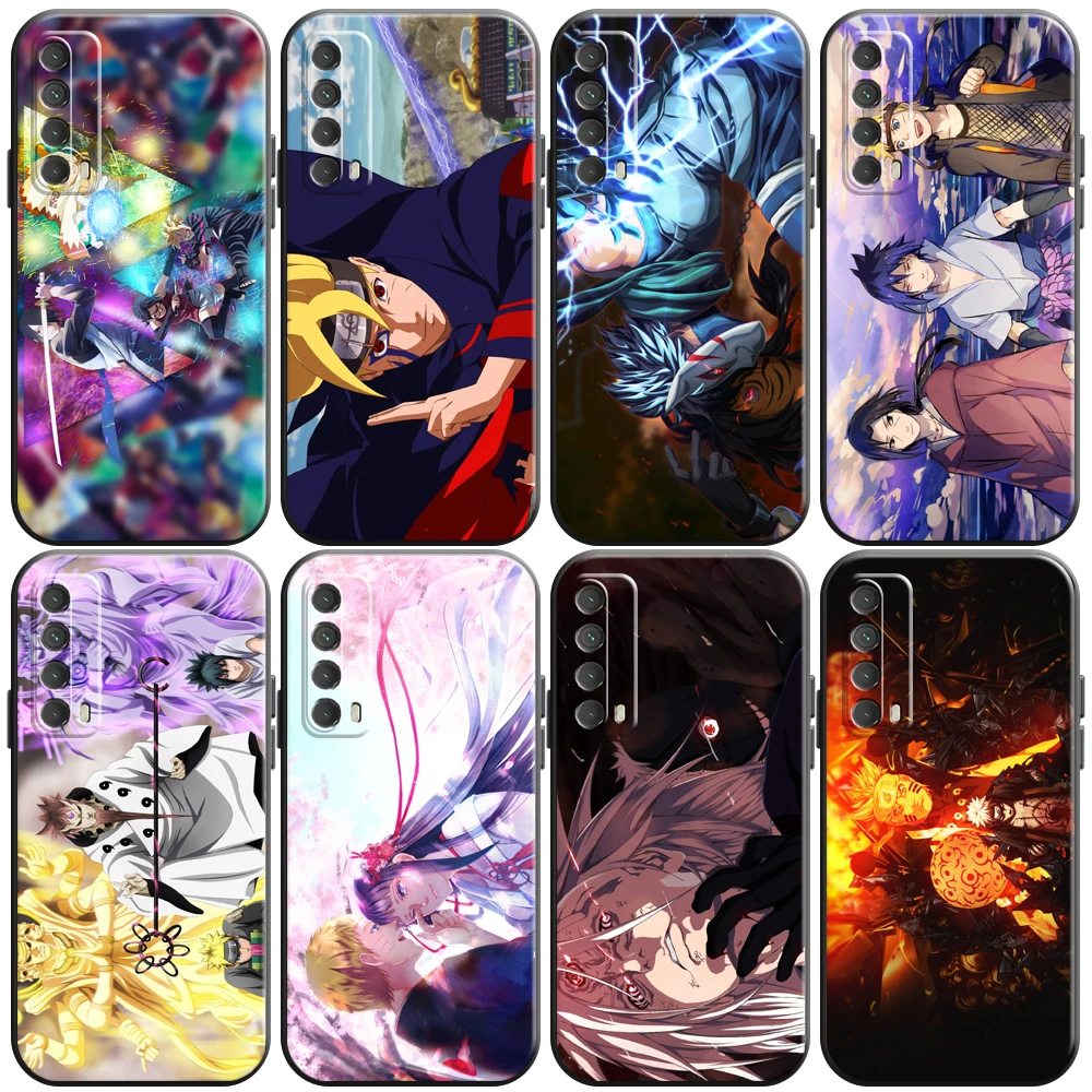 

Japan NARUTO Anime Phone Case For Huawei P Smart Z 2019 2021 P20 P20 P30 Lite Pro P40 Lite 5G Silicone Cover Coque Carcasa