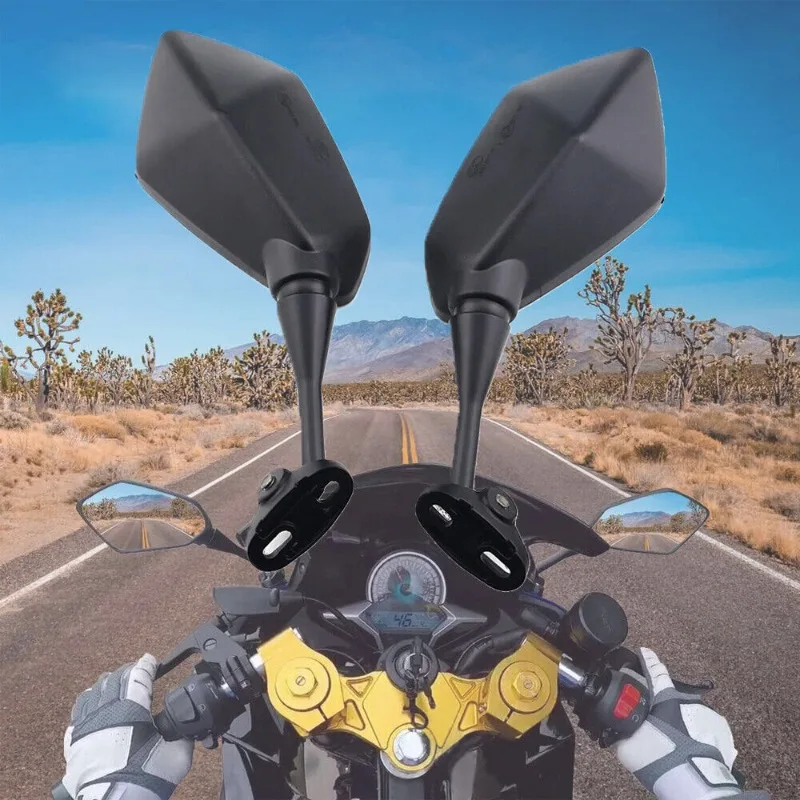 Зеркало заднего вида для мотоцикла Honda CBR F4 F4i/RC51/ RVT1000 DD250E/300/350 HYOSUNG GT Carbon 1 пара