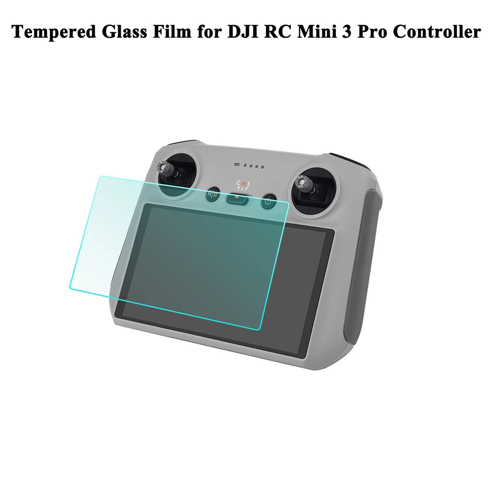 

for DJI RC Mini 3 Controller Protective Film Tempered Glass Film Screen Protector Accessories for DJI RC Mini 3 Pro Controller