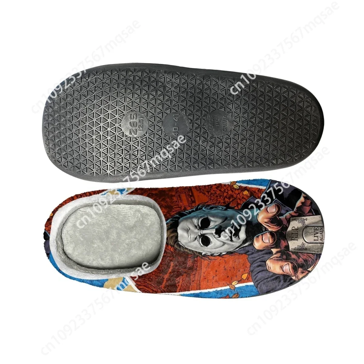 Тапочки большого размера на Хэллоуин фильм ужасов косплей Майкл Майерс 3D принт