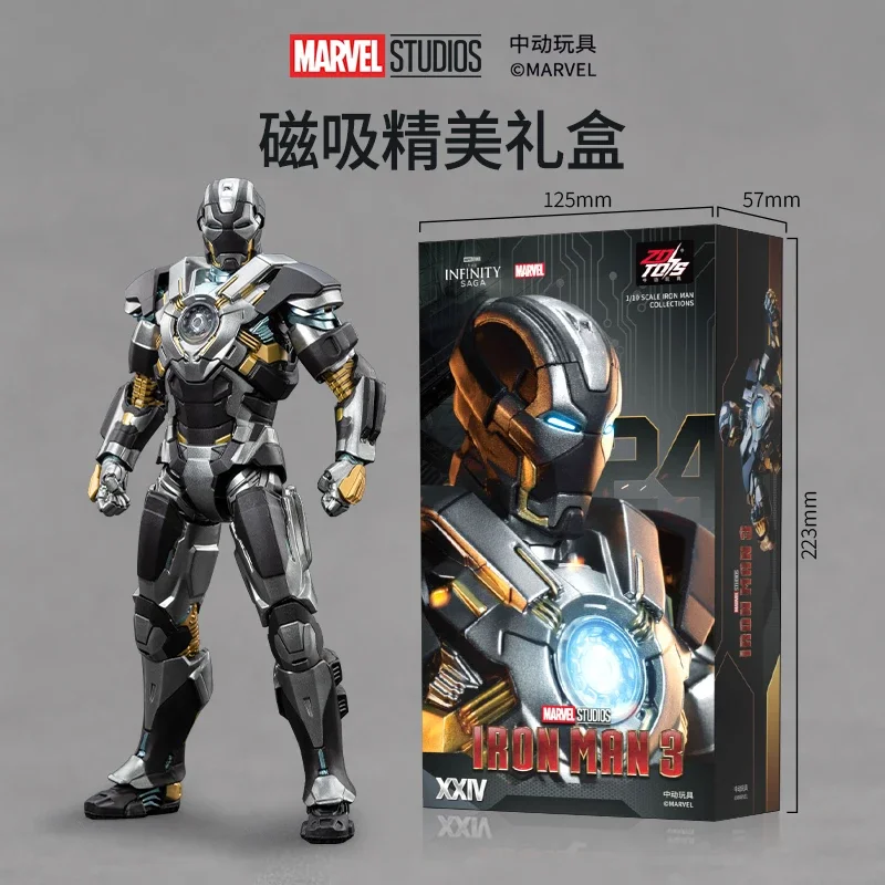 Лидер продаж 1/10 Zdtoys Железный человек Mk24 Mk22 Mk41 Mk47 фигурки героев модель игрушки