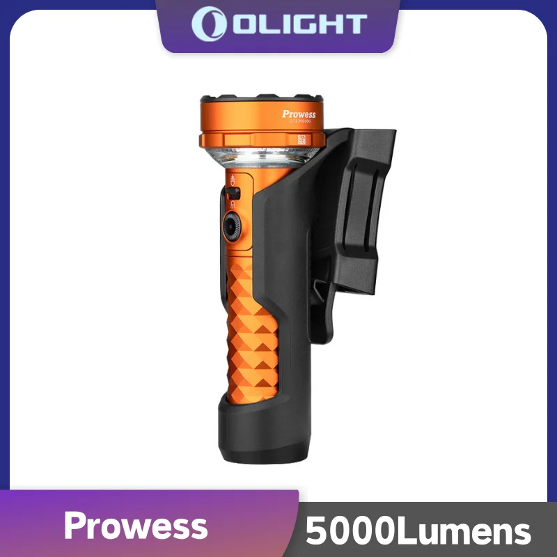 Перезаряжаемый фонарик OLIGHT Prowess двунаправленное освещение супер яркий 5000 лм