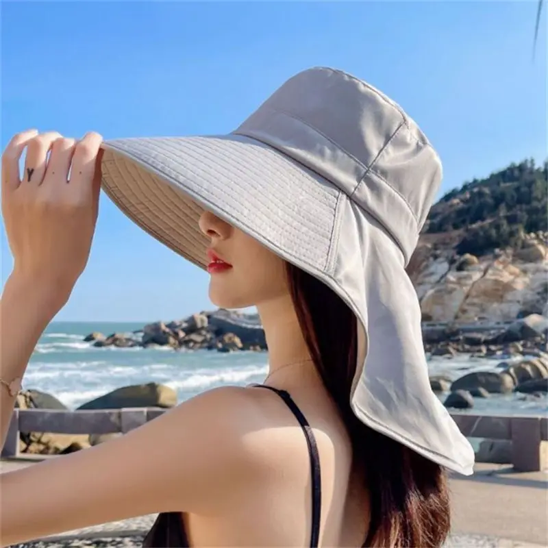 

Новая женская летняя Панама с круглым вырезом, Солнцезащитная шляпа для женщин, пляжные шляпы с широкими полями