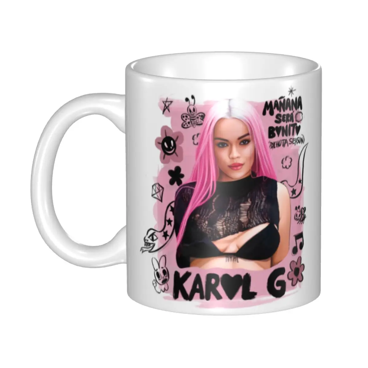 Кофейные кружки Karol G на заказ сделай сам персонализированная керамическая