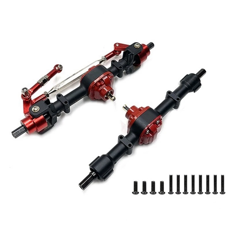 

Suitable For 1/12 MN78 D90 D91 99S R/C Car Replacement Parts Accessories Zinc Alloy Upgrade Front & Rear Axle Assembly 1