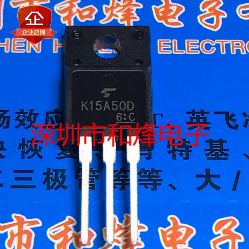 

30 шт. Оригинальный Новый K15A50D TK15A50D TO-220F 15A 500V
