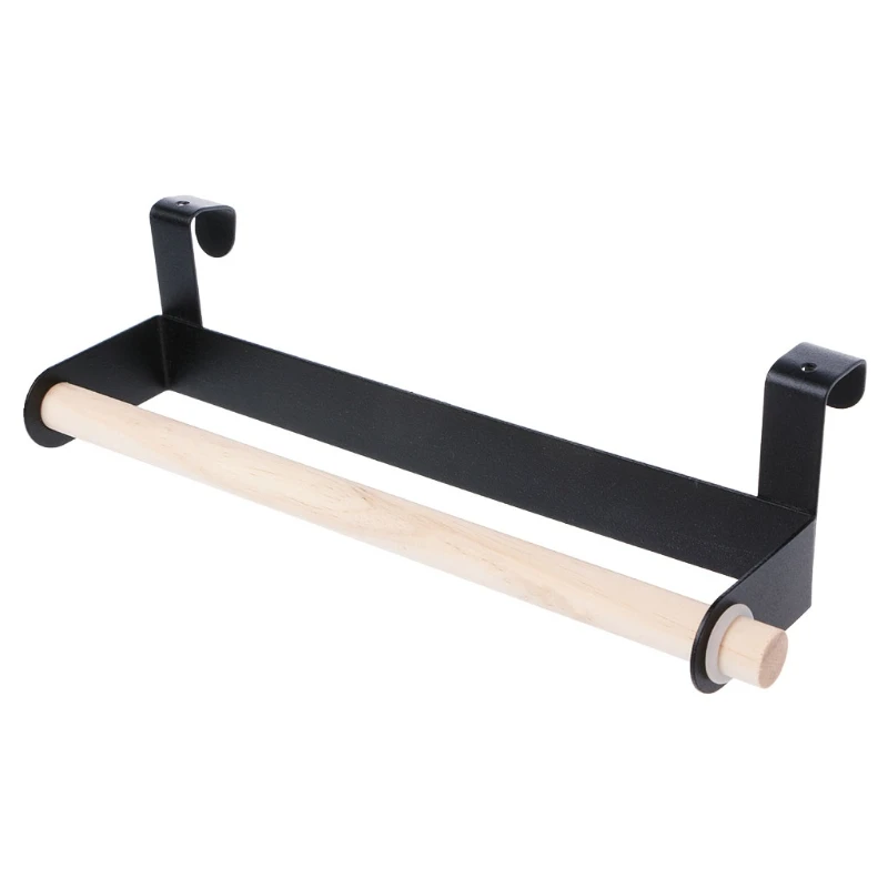 

Кухонная вешалка для хранения рулонной бумаги, вешалка для полотенец, вешалка для полотенец под дверцу шкафа, вешалка для полотенец для ван...