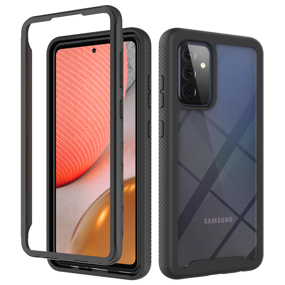 

Drop Protection Clear Anti-slip Case for Samsung Galaxy A72 5G S22 A22 A13 A52 A32 A42 A12 S20 FE Note 20 Ultra S21 Plus Cover