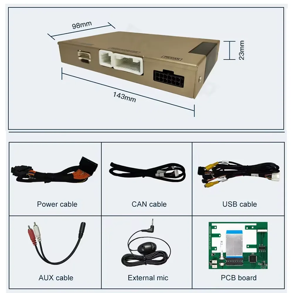

Беспроводной Carplay Android Auto для Ford Sync2 Explorer Focus Escape Fiesta C-max Edge Mustang Fusion Expeditio гибкий декодер
