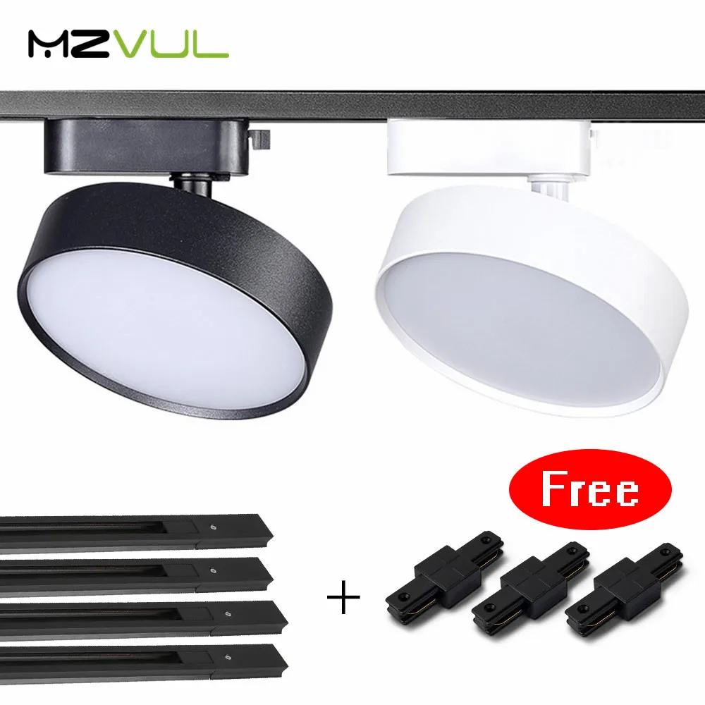 Современный внутренний Трековый светодиодный светильник потолочный с