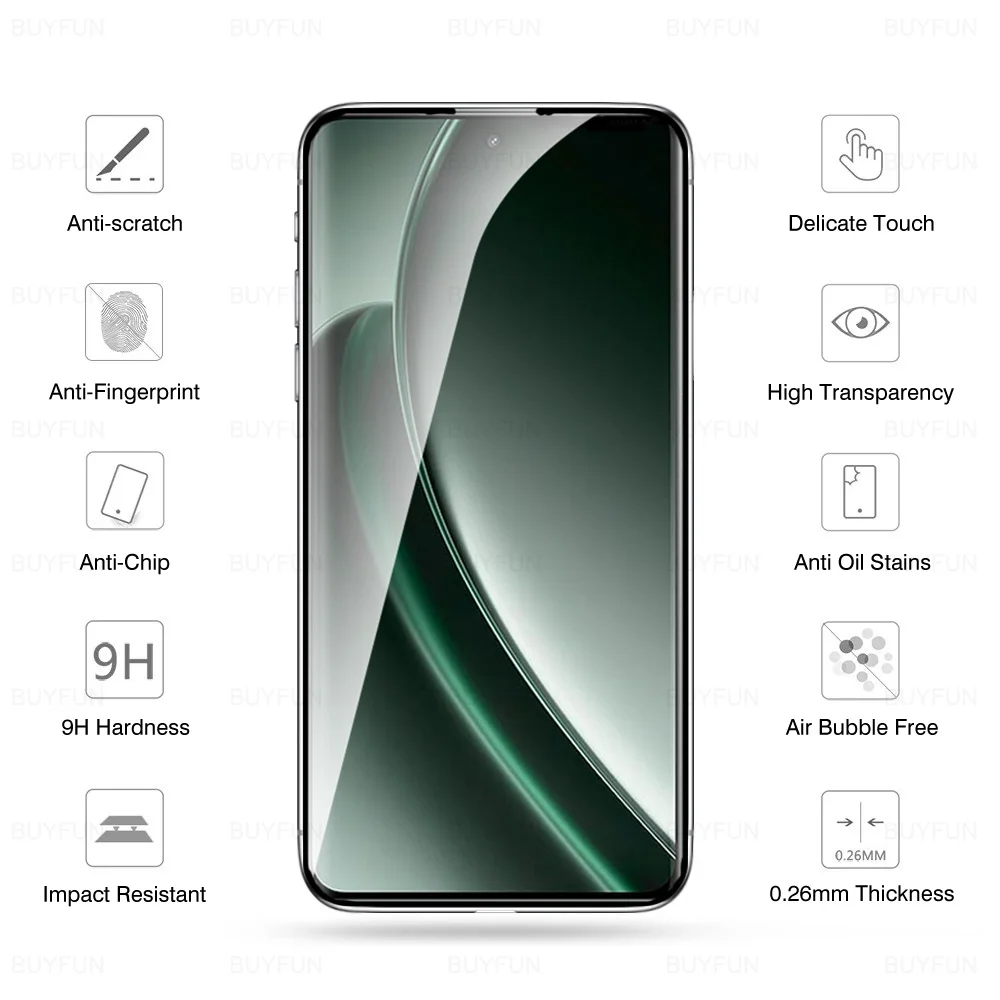 Пленка для телефона 2 в 1 Realme GT 6 защитная пленка объектива RealmeGT6 78 дюйма изогнутое