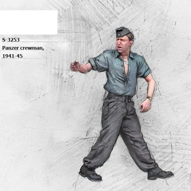 

1/35 фигурка модели из смолы GK, несобранный и Неокрашенный комплект