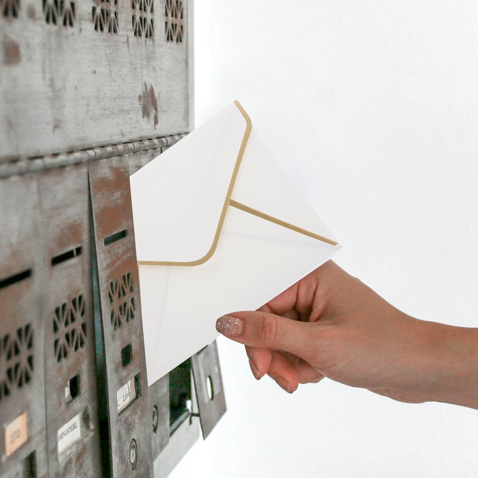 

Самозапечатывающийся Многофункциональный Конверт для приглашений, Свадебный портативный Нежный Вечерние