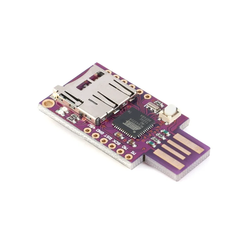 Фото Виртуальная клавиатура USB клавиатура/Badusb/TF Память/ATMEGA32U4 №1