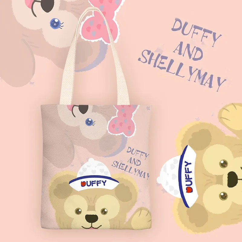 Новая кавайная Холщовая Сумка Stellalou Duffy FFY из аниме Диснея периферийная простая и