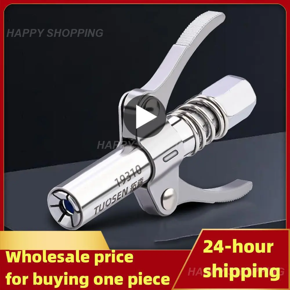 

Steel Oil Filling Tool Manual Pneumatic Syringe Lubrication Nozzle Gun Coupler Car Tools 90x15mm Rease Injector Nipple Fast