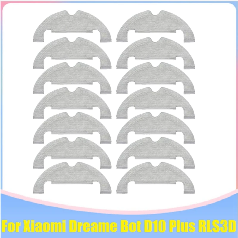 

Washable Mop Cloth For Xiaomi Dreame Bot D10 Plus RLS3D Robot Vacuum Cleaner Replacement Spare Parts