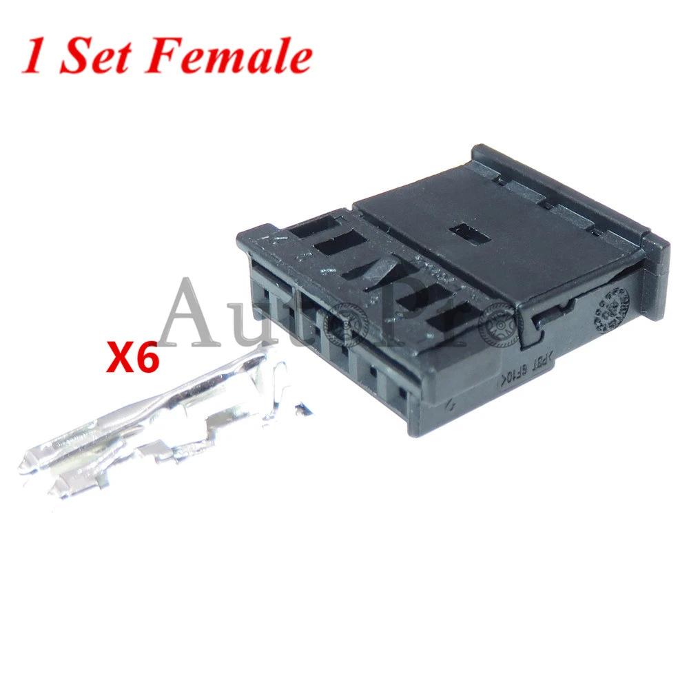 

Автомобильный бесшовный разъем 1-1703874-1, 6 отверстий, 1 комплект