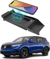wireless phone charger for acura rdx 2019 2020 2021 2022 2023 center console charging pad mat for rdx accessories interior