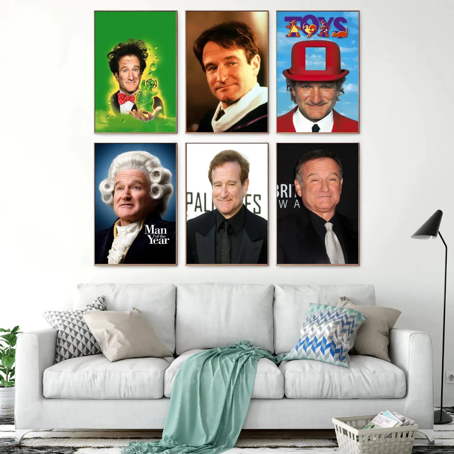 Плакат настенный в стиле Робин Уильямс 24x36 |