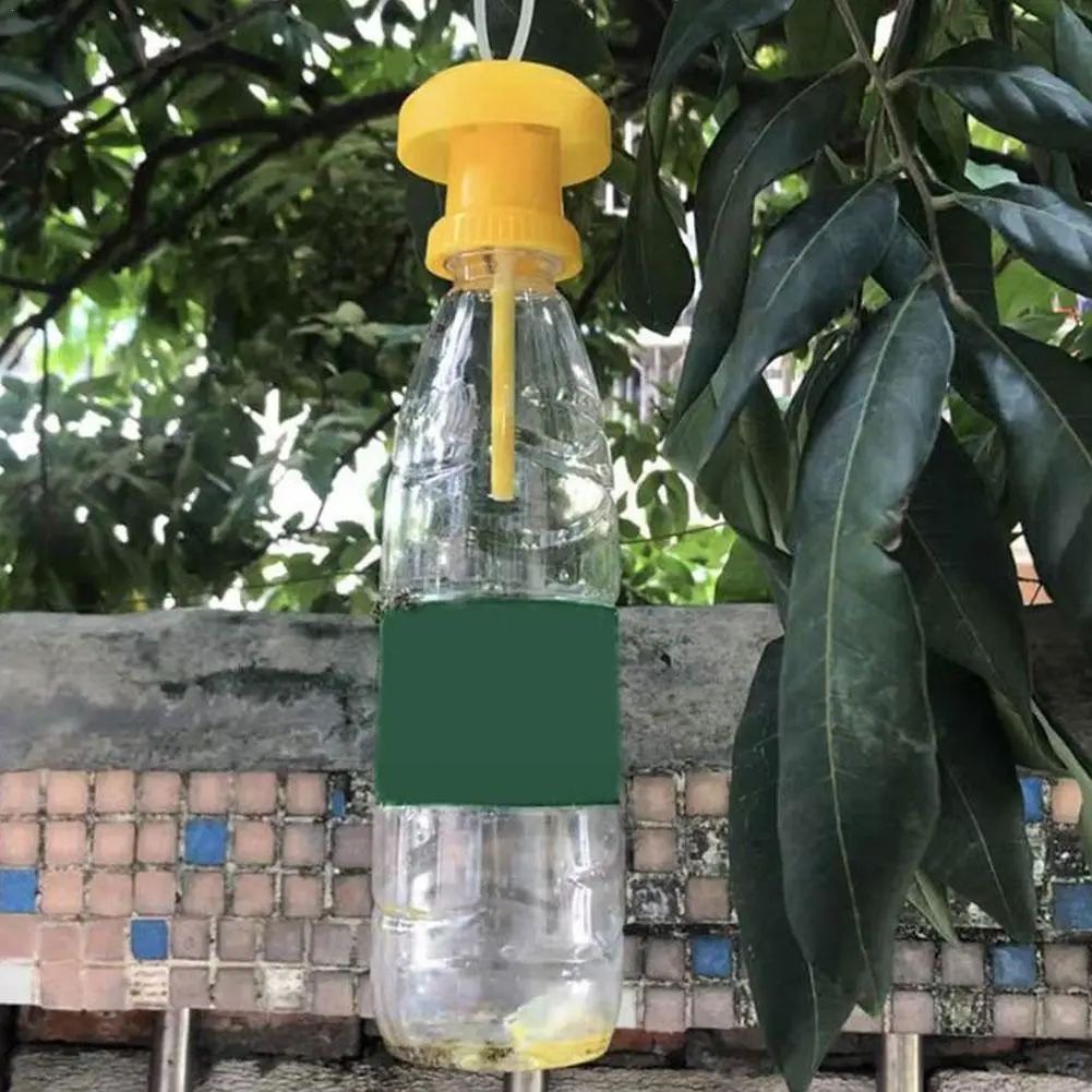 

1PC Fruit Fly Trap Killer Plastic Trap Catcher Insect Fly Fruit Be Matched Orchard Can With Control Trap Water Farm Bottle G1O9