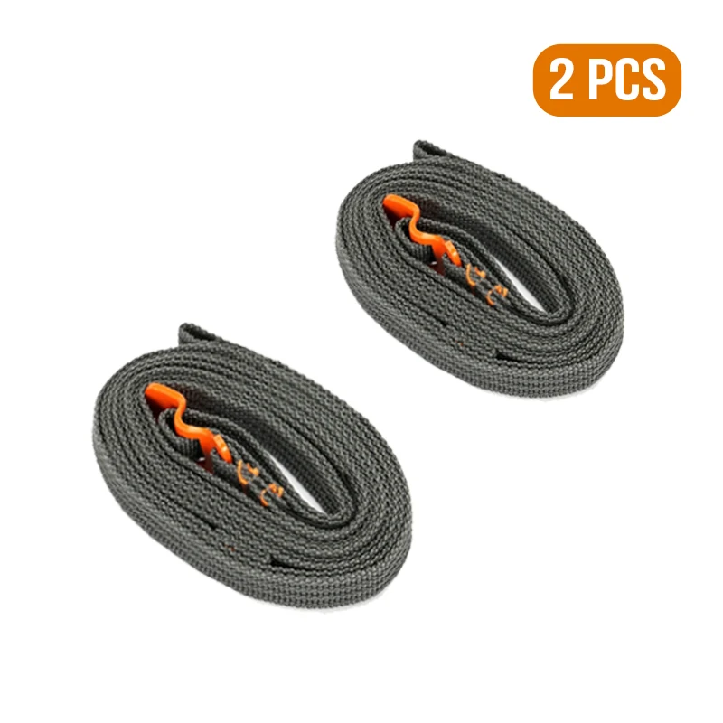 

2/4/6 шт., натяжные ремни для пешего туризма, скалолазания, пряжка, завязка на 1,5/2 м, грузовые ремни, шнуровая лента, нейлоновая веревка с быстроразъемным крючком