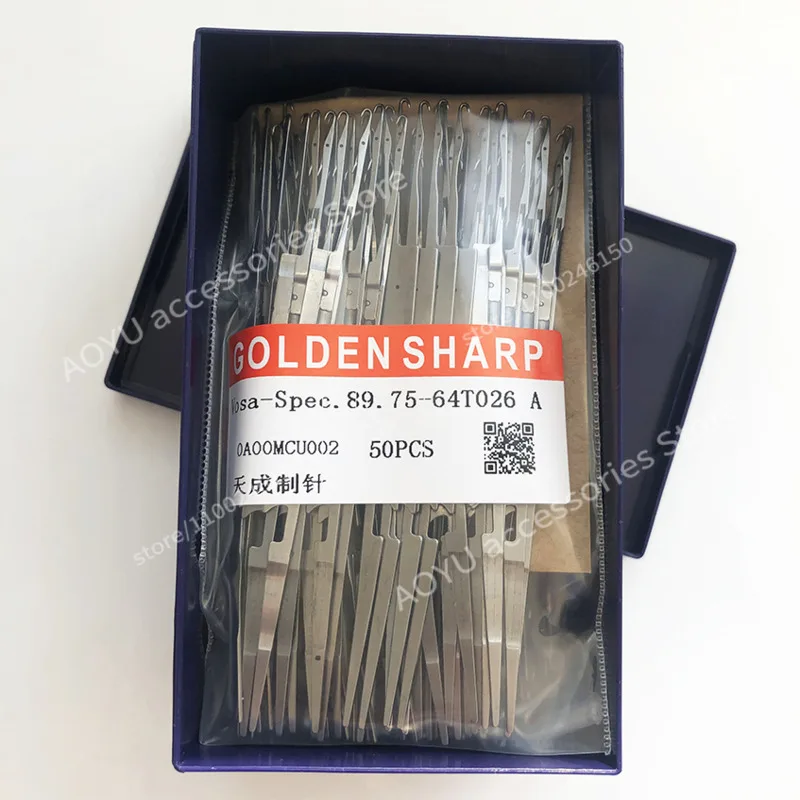 Фото 250 шт. GOLDEN SHARP Vosa-Spec. Иглы 89.75-64T026 A 14G для компьютеризированных плосковязальных машин SHIMA SEIKI №3
