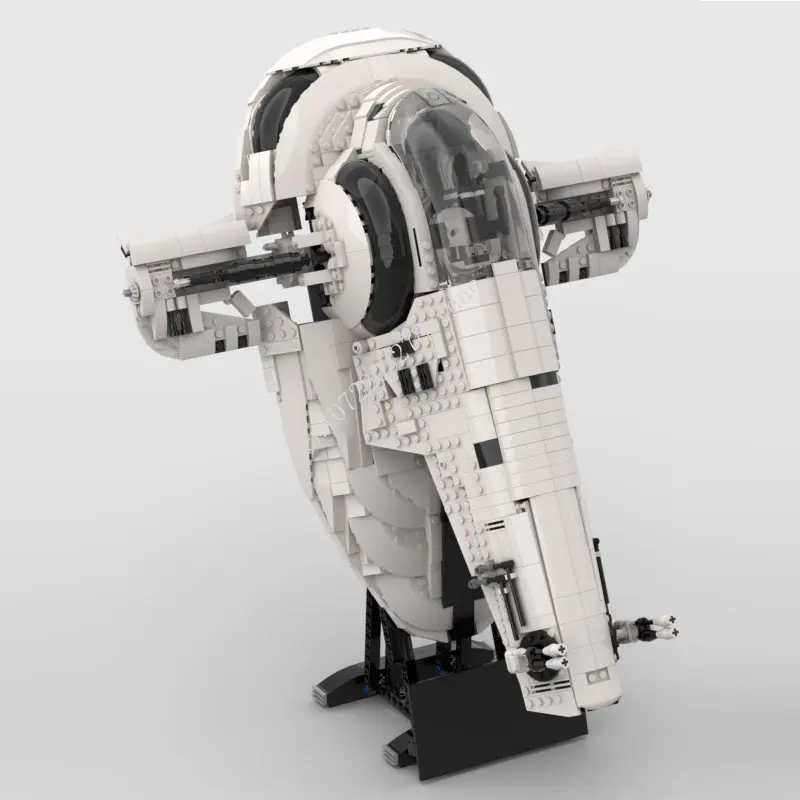 

1967PCS MOC Space Battle Series Prototype Slave I Building Block Model Architecture DIY Assemblys Kids Birthday Toys Gifts
