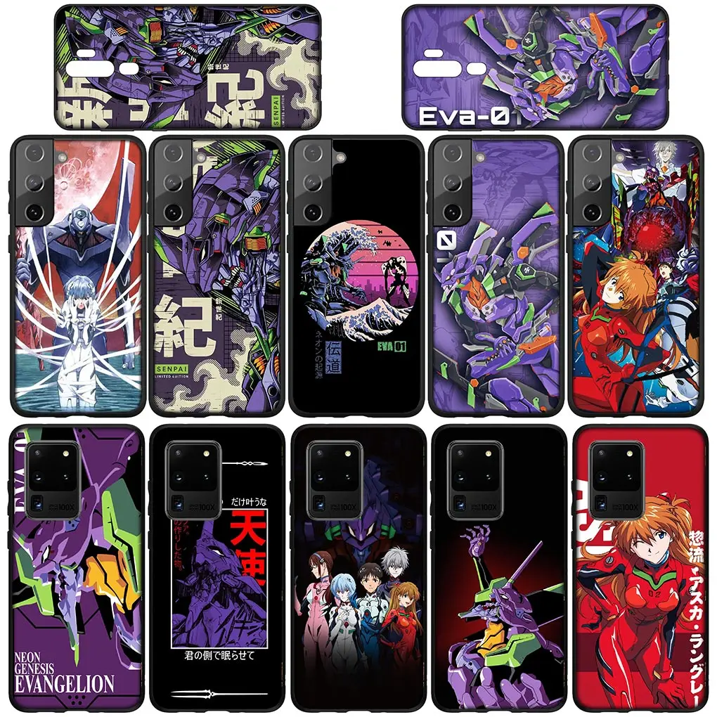 N-Neons g-Genesis E-Evangelions EVA 01 Phone Cover for Xiaomi Redmi Note 12 11 10 9 Pro 9S 10S 11S 9A 9C NFC 9T 10A 10C 12C Case