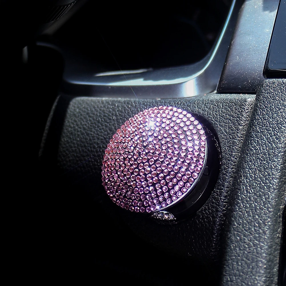 

Кнопка Зажигания Onekey для запуска и остановки автомобиля, защитная крышка для автомобильного украшения, аксессуары для двигателя