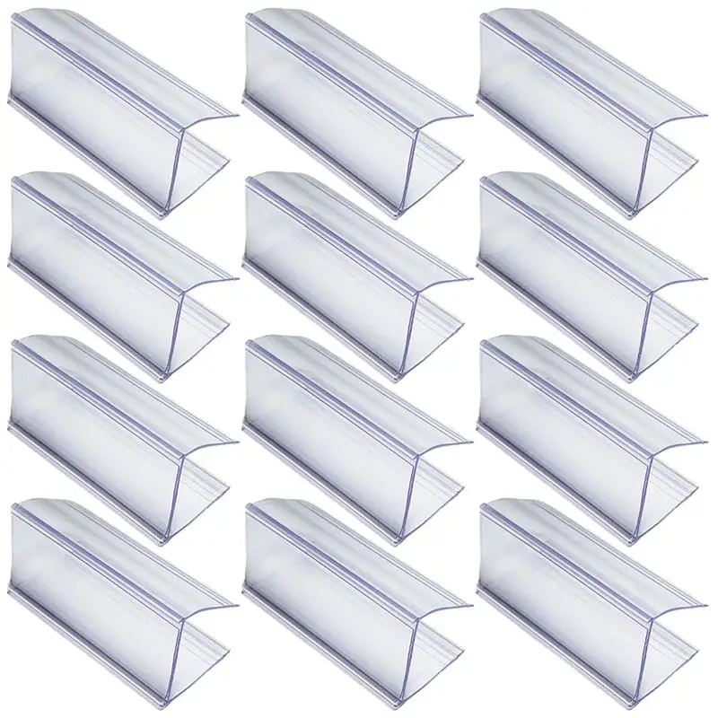 

30pcs Label Holder Sign Display Stand Shop Label Holder Wire Shelf Label Holder