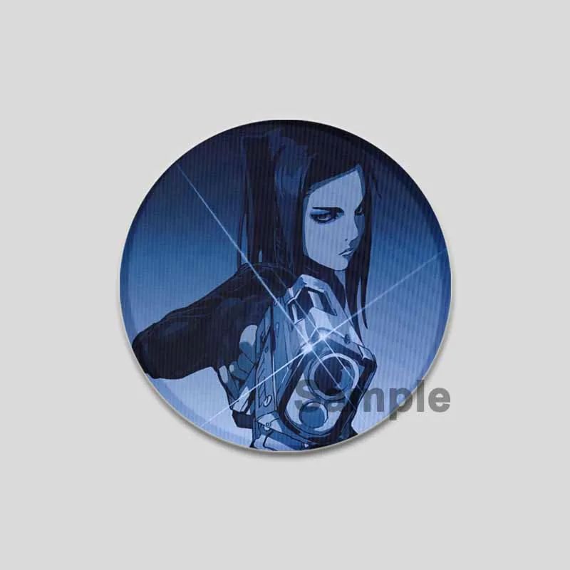 

Пластиковые булавки аниме Ergo Proxy 32/44/58 мм