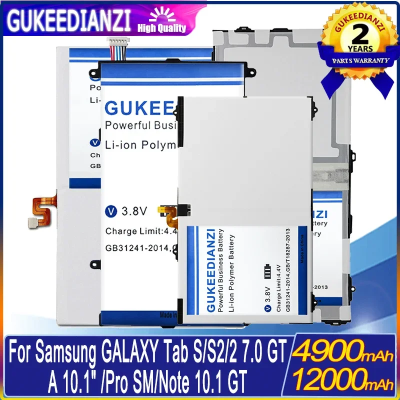 

Tablet Battery For Samsung Galaxy Tab S 10.5 T800 T801 / Tab 4/2 7.0/S2 9.7"/S2 SM/3 8.0/Note 10.1/A 10.1"/Tab Pro Bateria